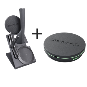 Thermomix TM7 Holder + Scale Lid Bundle – Accessory Stand & Bowl-Free Scale Cover